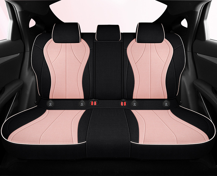 BYD Seal 06DMI Car Cushion Cotton and Linen Special Full Encircled Seat Cover Cloth Four Seasons Five Seat Cushion