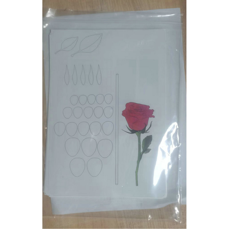 Impresión 3D pluma álbum copia 44 tipos de patrones color los niños juguetes educativos pintura cepillo papel especial película