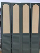 藤编门日式推拉门隐形门隔断门折叠门衣柜门卧室门折叠百叶门其他