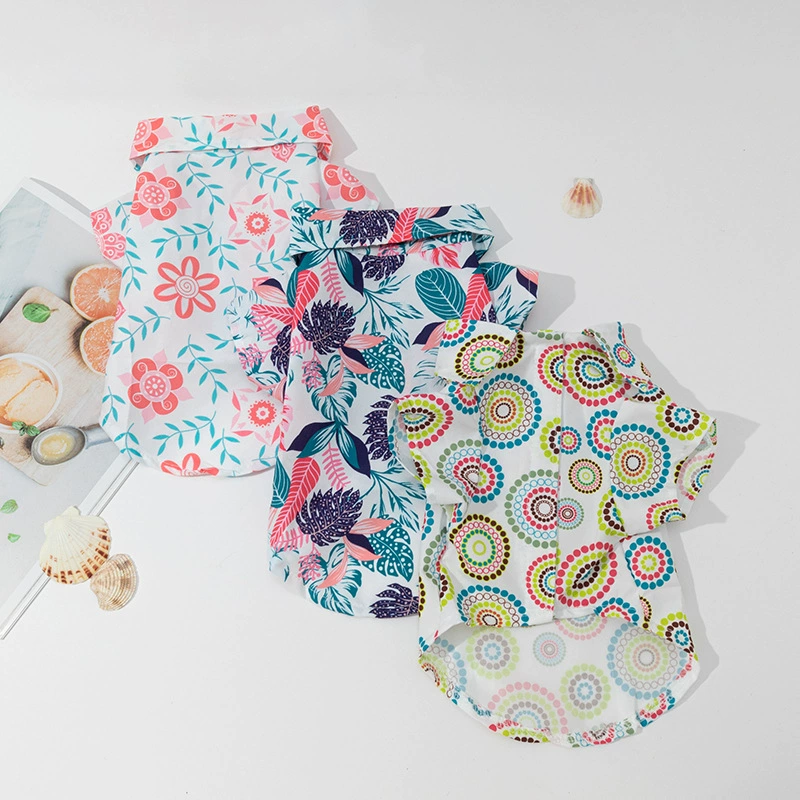 Источник Фабрики Гавайский Стиль Pet Рубашка Собака Одежда Pet Одежда