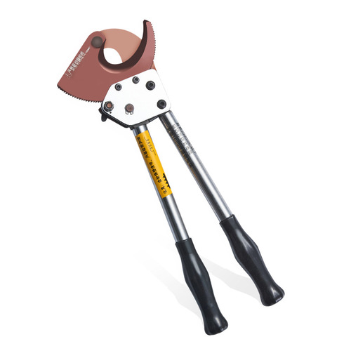 Boengge Spur Cable Cutting Cable Shears for Copper-Aluminum Armored Cable Professional Steel Wire Rope Cutting Shears Gear Type Wire Cutting Shears