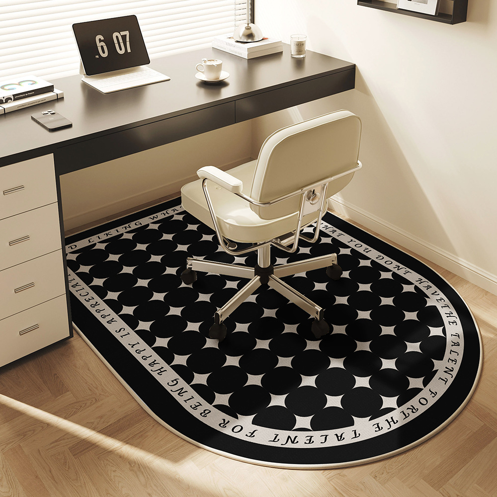 silla de computadora arcada de alto nivel de alfombra de piso silla de escritorio alfombra de pies de estudio silla giratoria de deportes electrónicos alfombra de escritorio