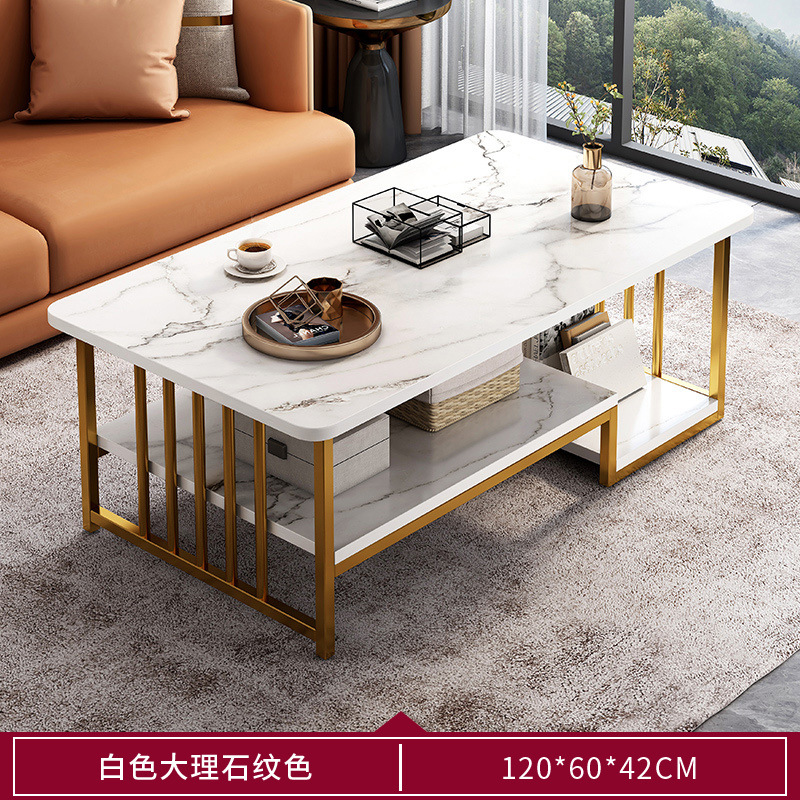 茶几客廳家用小戶型桌子輕奢現代簡約出租屋用置物架簡易陽台茶桌