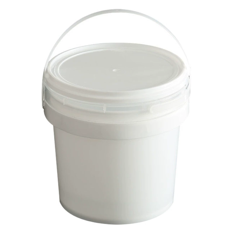 Оптовая продажа, пластиковое ведро пищевого качества, прозрачное квадратное маленькое ведро, краска, герметичное покрытие, ведро для молочного чая на вынос, ведро для еды для кошек и собак