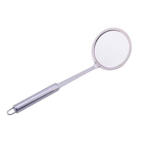 304 Stainless Steel Oil Skimmer Ultra Fine Filter Oil Strainer Oil Skimmer Hot Pot Mesh Strainer Oil Filtration Foam Spoon 