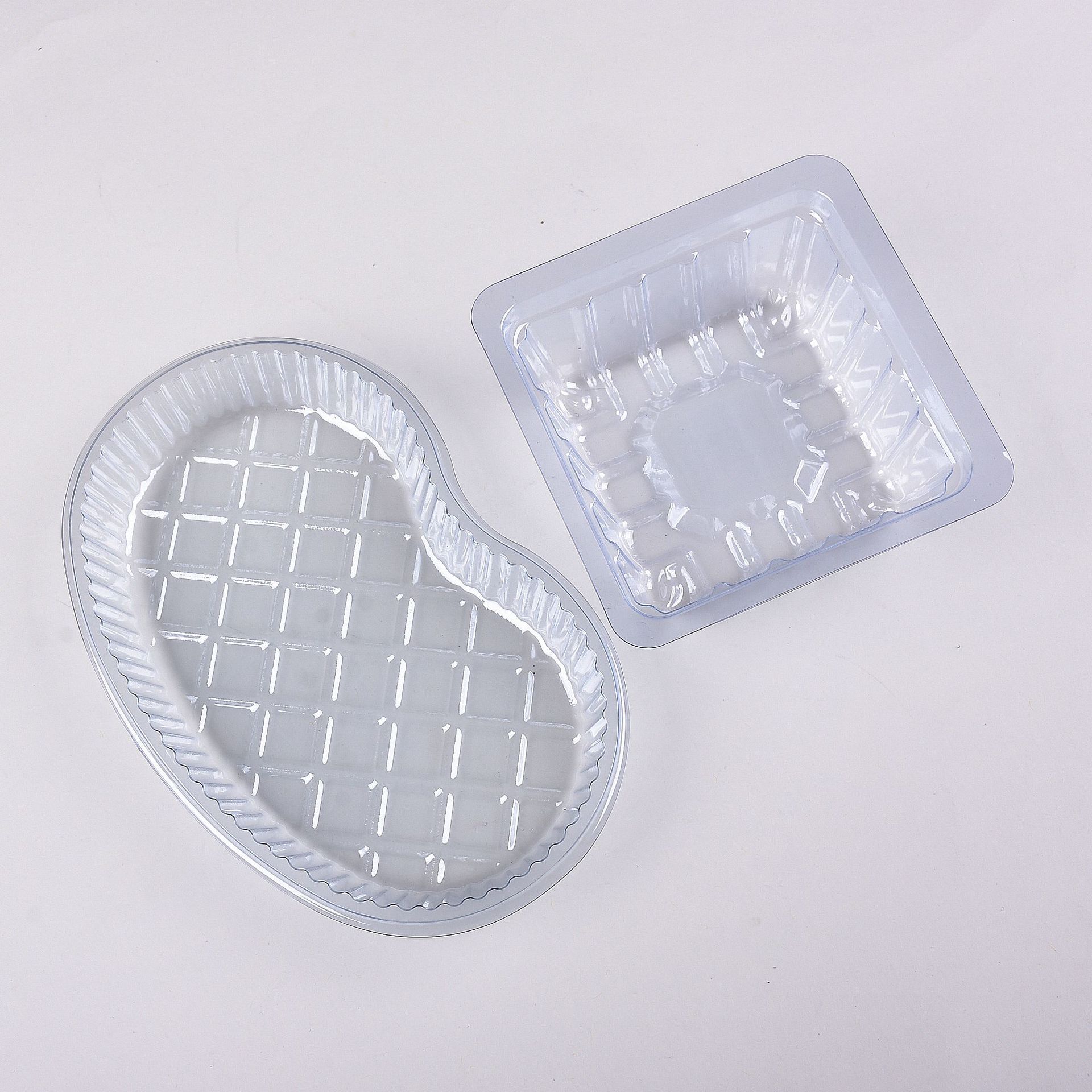 厂家直销一次性使用换药碗换药盒方型腰型弯盘透明换药盒批发