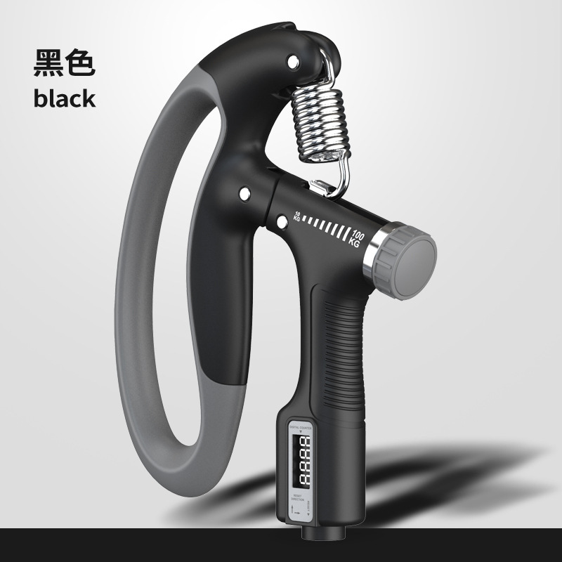 握力器自由調節知能計数家庭用フィットネス握力器指リハビリ訓練腕力器腕力器|undefined