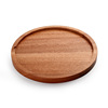 Wooden dinner plate home use from natural wood, wholesale