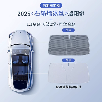 Canopy Sunshade, Sun shade - modelyhoneycomb-graphene-front-guard