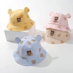 赤ちゃんの赤ちゃんの帽子春秋日焼け止め漁師の帽子の日よけの薄い金の男女の子供の盆の帽子のかわいい超萌えの子供の太陽の帽子