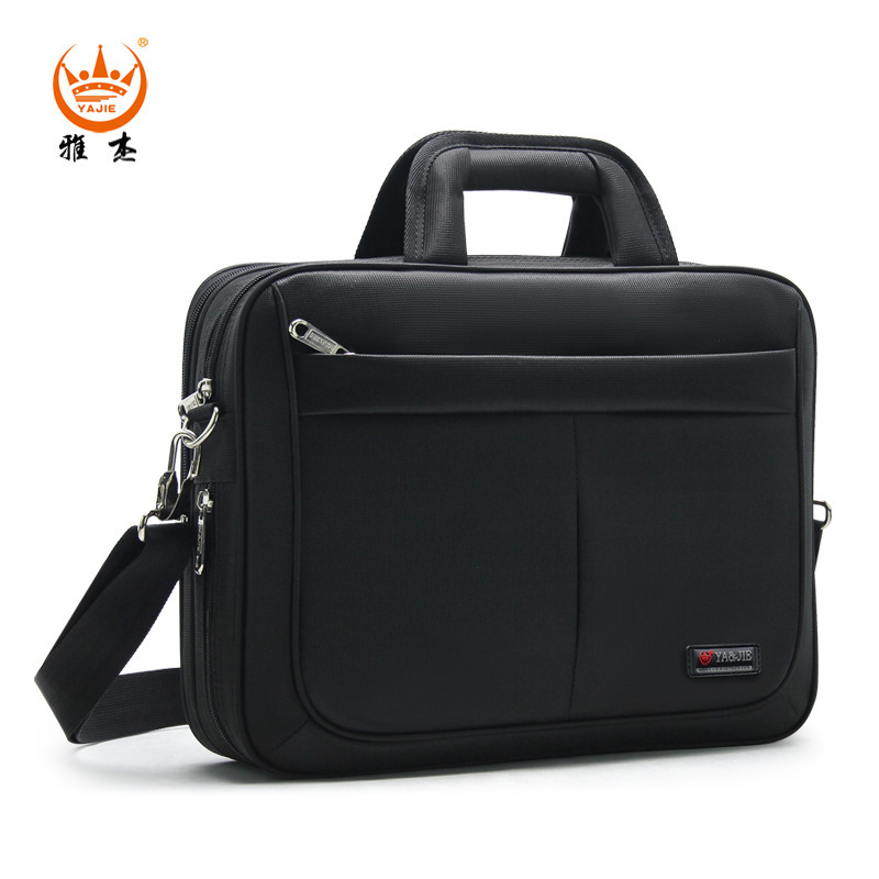 Yajie factory direct men's briefcase Oxford cloth laptop bag horizontal portable business briefcase Yajie factory direct men's briefcase Oxford cloth laptop bag horizontal portable business briefcase