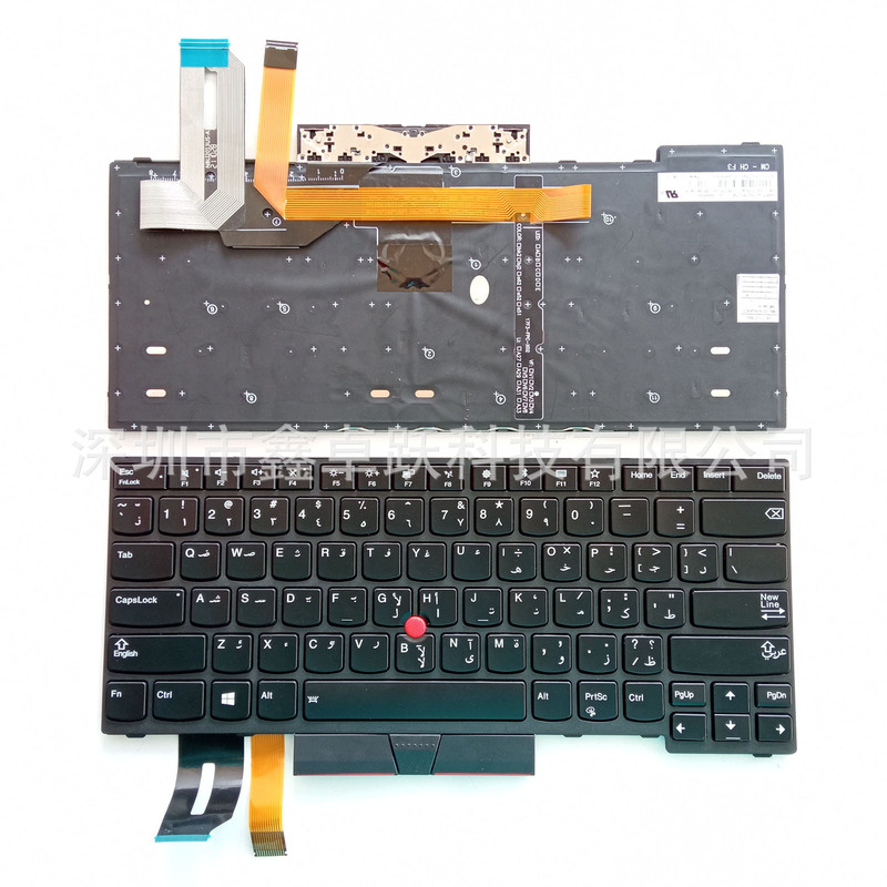 Suitable for Lenovo E480 T480S L380 L480 E490 T490 E495 R480 P43S keyboard L3