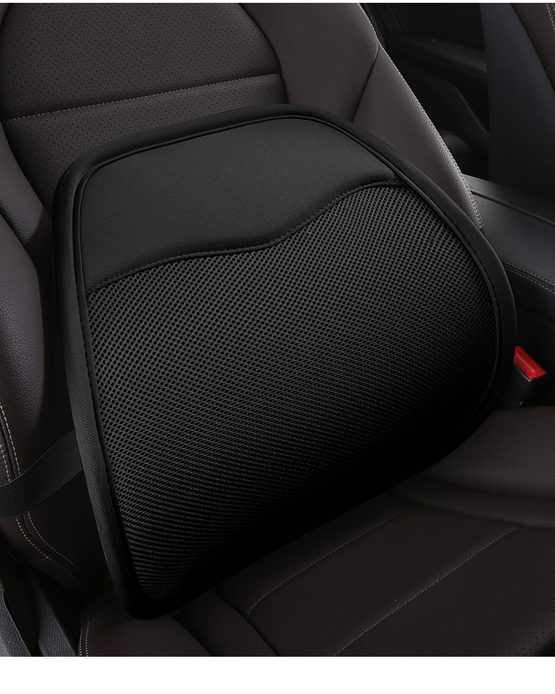 Four-Season Breathable Sandwich Air Layer Car Lumbar Support Cushion Office Chair Backrest Wholesale Comfortable