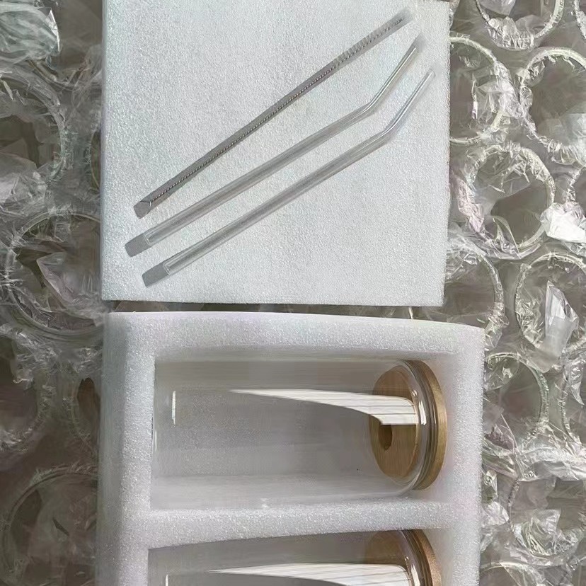 Taza de agua de aspecto alto creativo Red Cup femenina ins estilo vidrio transparente Cola Cup puede beber taza