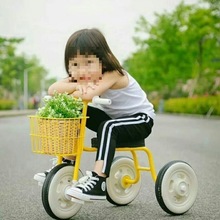 兒童三輪腳踏車溜娃1-6歲寶寶手推車男女孩自行車童車玩具車代發