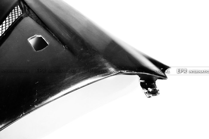 Applicable to Honda Civic EK models; JS-style carbon fiber wide-body front fender modification
