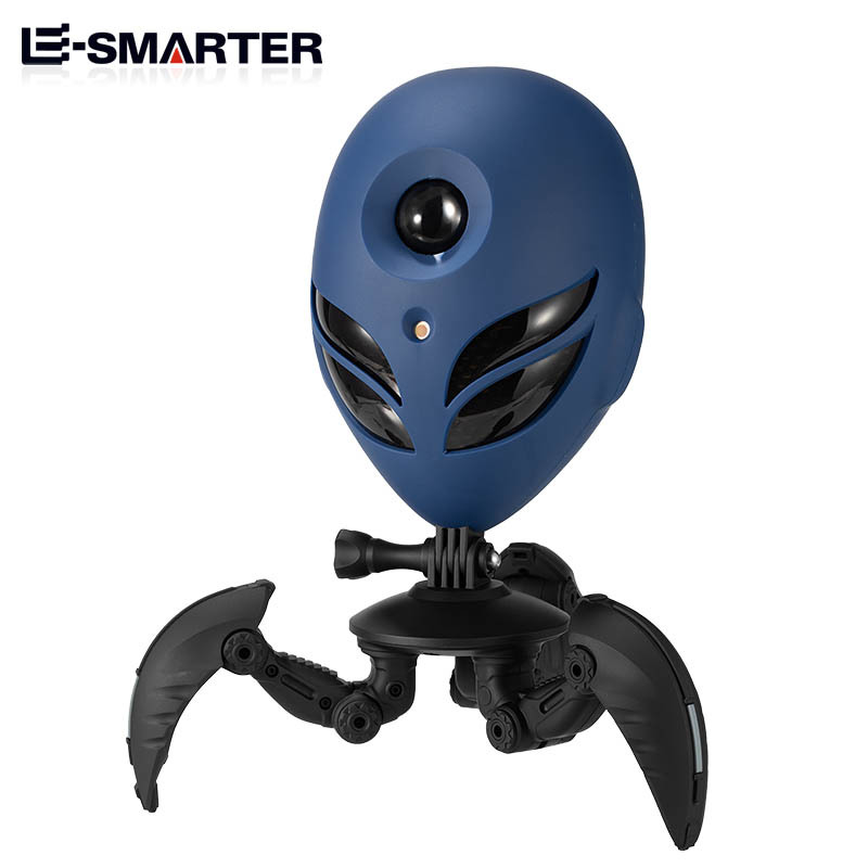 Alienígenas transfronterizos dinámicamente girando luz de estrella 6 nebulosa láser giratoria interior y exterior camping luz de atmósfera