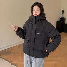 羽絨棉服女短款2022年冬季韓版寬松棉襖面包服加厚棉衣女外套