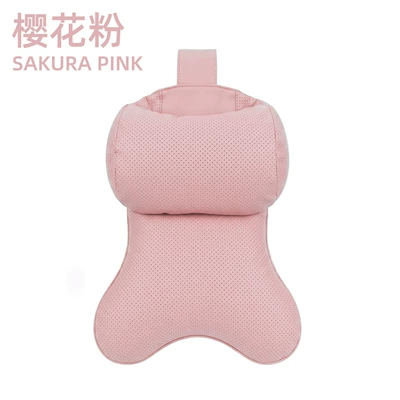 Headrest: Simple Business Style Adjustable - double-sided-suede-sakura-pink-single-pack