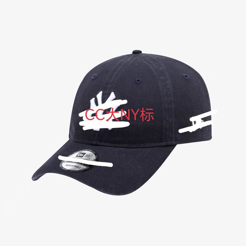 Newera New Era 帽子 940 ソフトトップ スモールラベル NY ピークキャップ フェイスショーツ ベースボールキャップ 男女兼用 アウトドア 日焼け止め|undefined