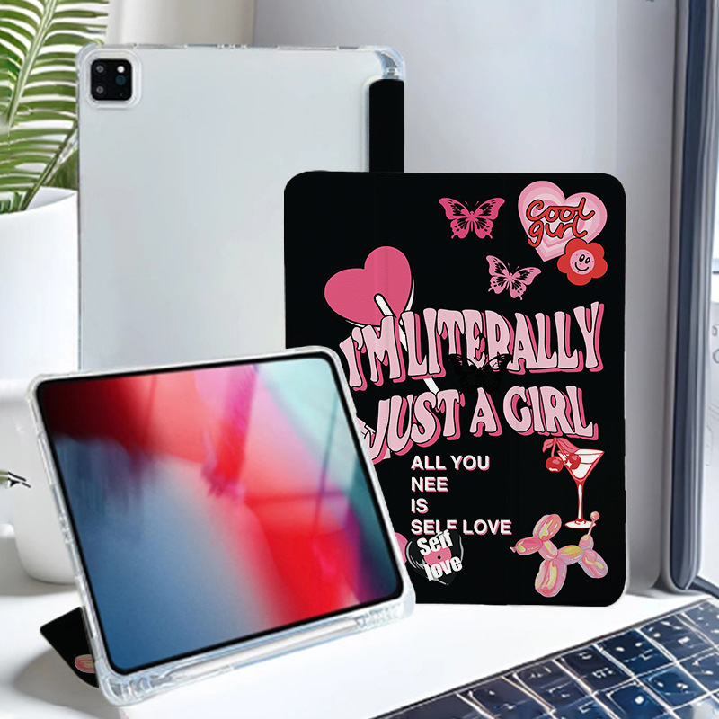 70% off Frosted Tablet iPad 7/8/9 Generation Protective Case with Creative Pattern and Anti-Fall Suitable for Apple iPad Protective Case