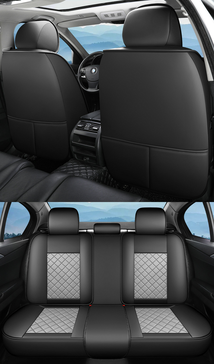 2025 New All-Inclusive Full-Leather Car Seat Cushions for All Seasons, All-Inclusive Seat Covers and Cushions Manufacturers Wholesale