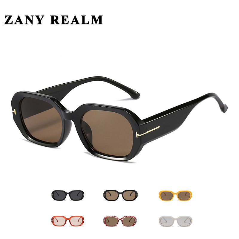 Nuevo estilo pequeño marco retro simple T Comercio exterior transfronterizo gafas de sol hombres y mujeres en línea celebridad Amazonas fabricante de gafas de sol europeas y americanas en stock