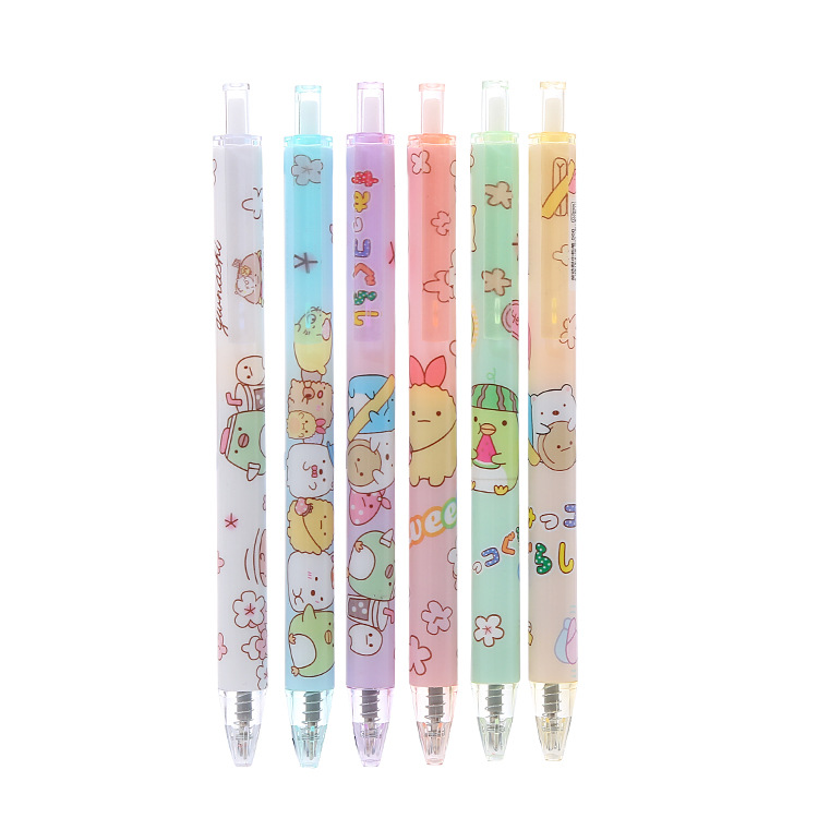 Bolígrafo de góner de presión de pollo gruñido creativo, bolígrafo de presión de estudiante de alto valor, papelería linda, bolígrafo de firma de oficina, personalización
