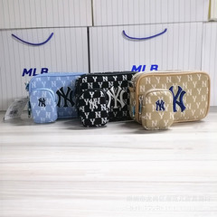 韓国のMLBの新型の子供の母のカメラのカバンNY刺繍の男女のかばんのカジュアルな百合の斜めのかばん