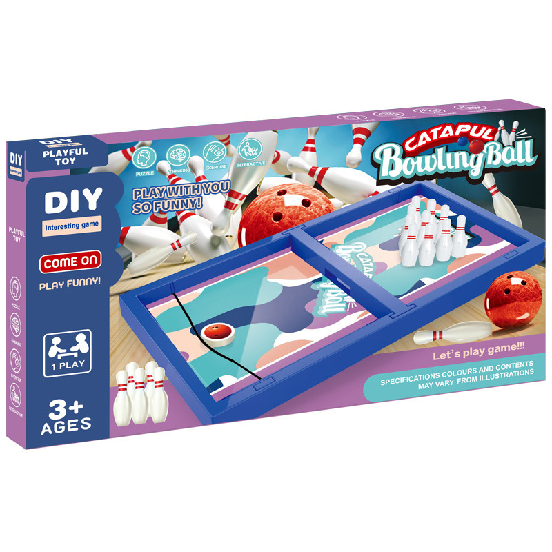 Juegos de bolos infantiles transfronterizos amazónicos juegos de mesa de eyección juegos de mesa interactivos para dos jugadores juegos de descompresión juguetes
