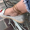 Fashionable accessory, ankle bracelet, set, European style, simple and elegant design