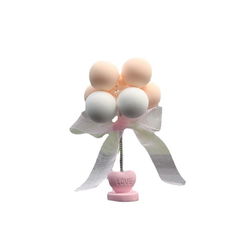 Spring shaking head confession balloon interior car ornaments cute creative center console dashboard personalized decoration car