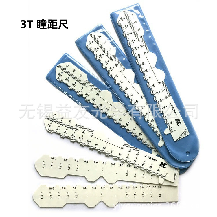 3T межзрачковая линейка расстояние очки межзрачковая линейка расстояние глаз межзрачковая линейка расстояние очки магазин оптометрическое оборудование PD оптометрия мягкая линейка