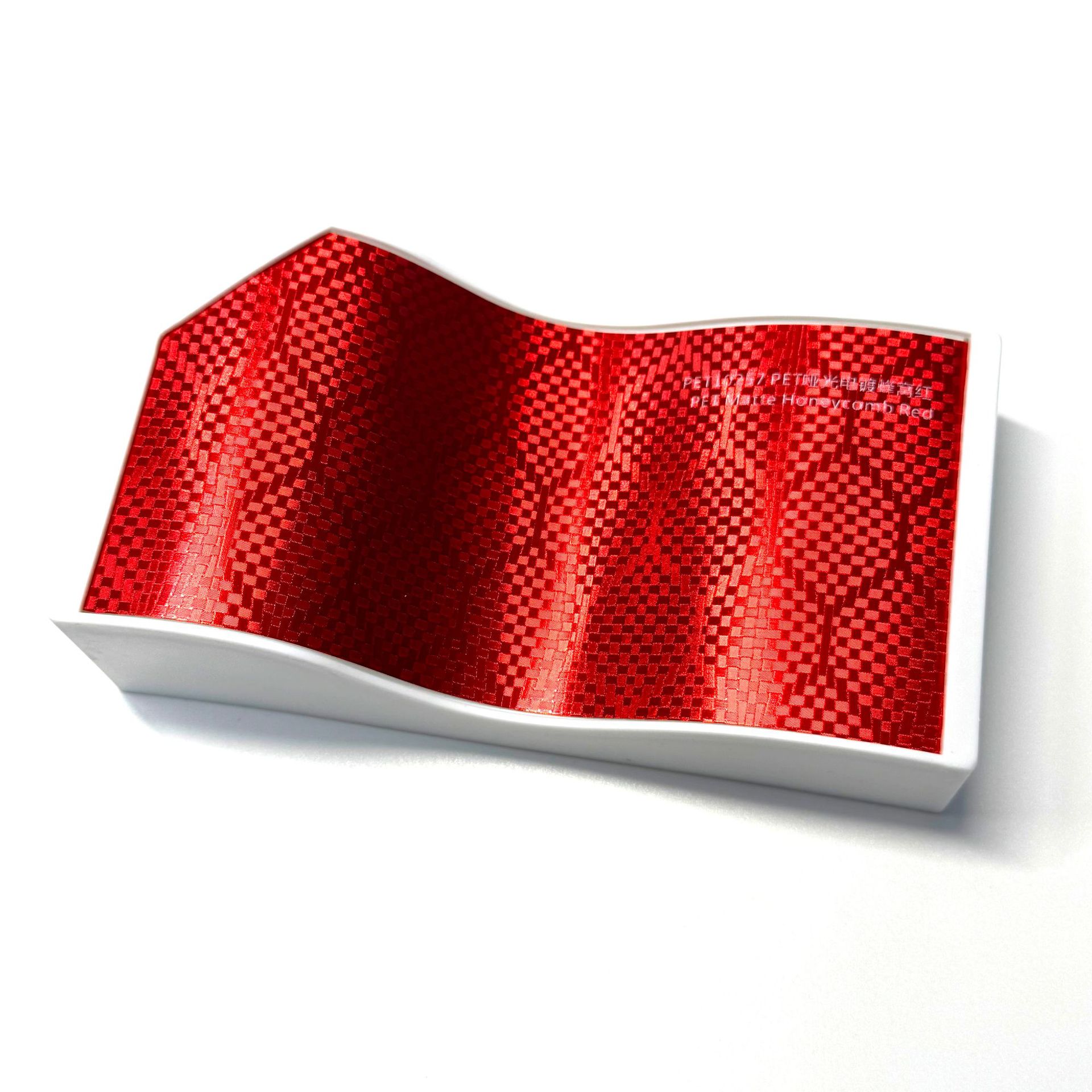 Cross-Border Export Automotive Pet Matte Electroplated Color-Changing Film for Car Body Decoration and Interior Modification, Automotive Honeycomb Color-Changing Film