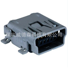 TE̩��MINI USB  2.0������1734035-2 ĸ�� SMT