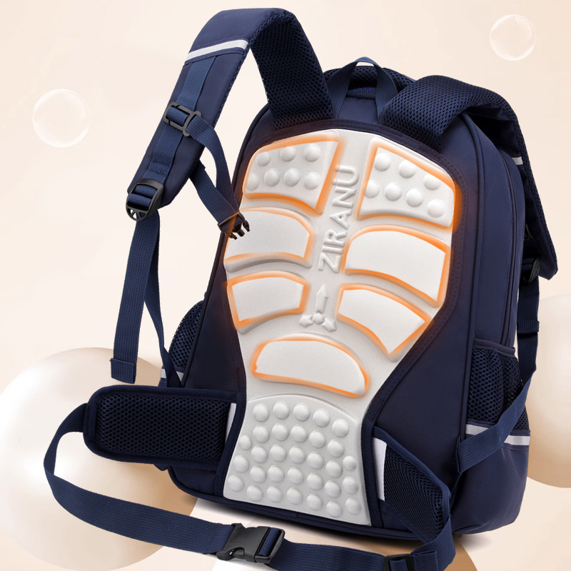 2025 nueva mochila escolar para niños de primaria, niños de tercer a sexto grado, impermeable, primer grado, protección de espalda ligera para reducir la carga