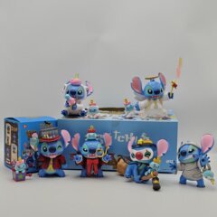 ブラインドボックスフィギュアサプライズ第二世代ステッチ面白い日記2.0リロアンドスティッチトレンディモデル装飾品