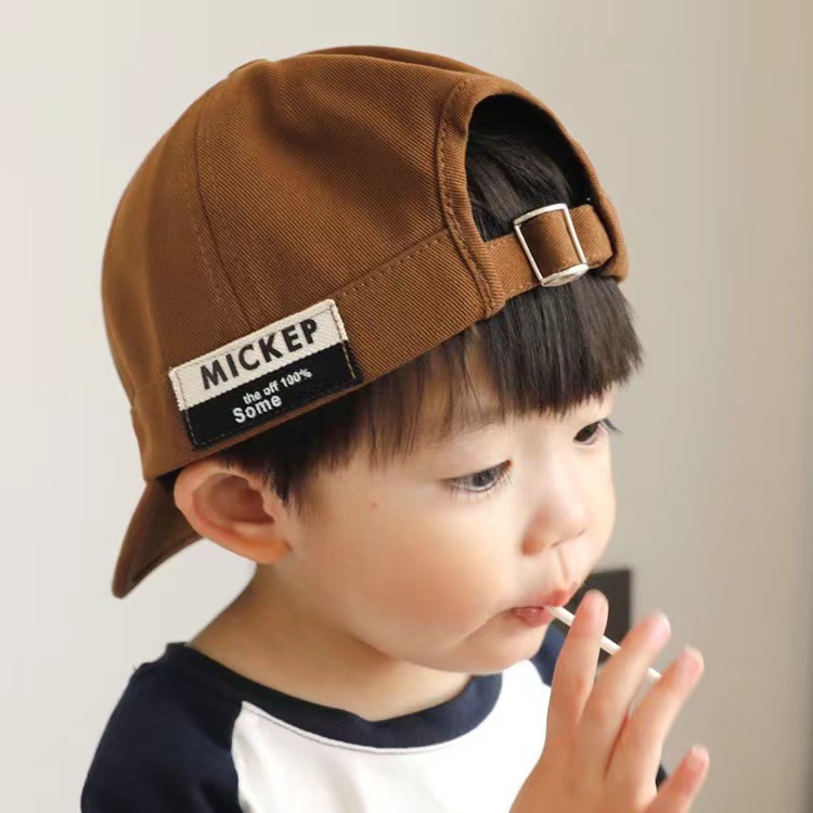 Sombrero para niños gorra de béisbol para niños primavera y otoño protección solar para bebés delgados sombrilla para niños 1 año de edad 3 marea