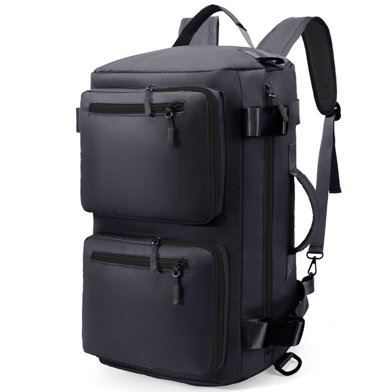 Bolsa de viaje de gran capacidad portátil, bolsa de entrenamiento, bolsa de entrenamiento, bolsa de zapatos independiente, mochila multifuncional