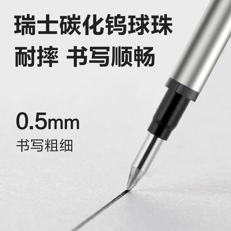 Repuesto de Tinta Gel SE95 0.5mm 0.7mm de Metal para Escritura