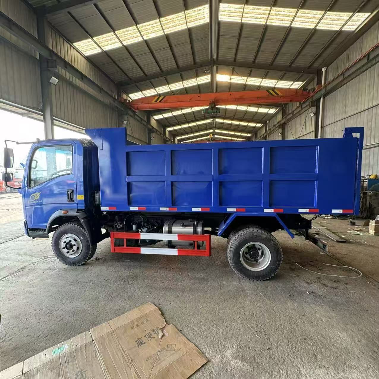 Foreign Trade Export to Africa: Heavy-Duty Howo 5-Ton Dump Truck, Tipper Truck, Truck Transport Vehicle, Engineering Vehicle, Trailer