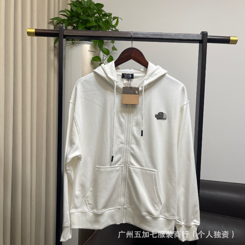 跨境 工厂直销潮牌北脸家经典款男女同款连帽长袖休闲拉链卫衣|undefined