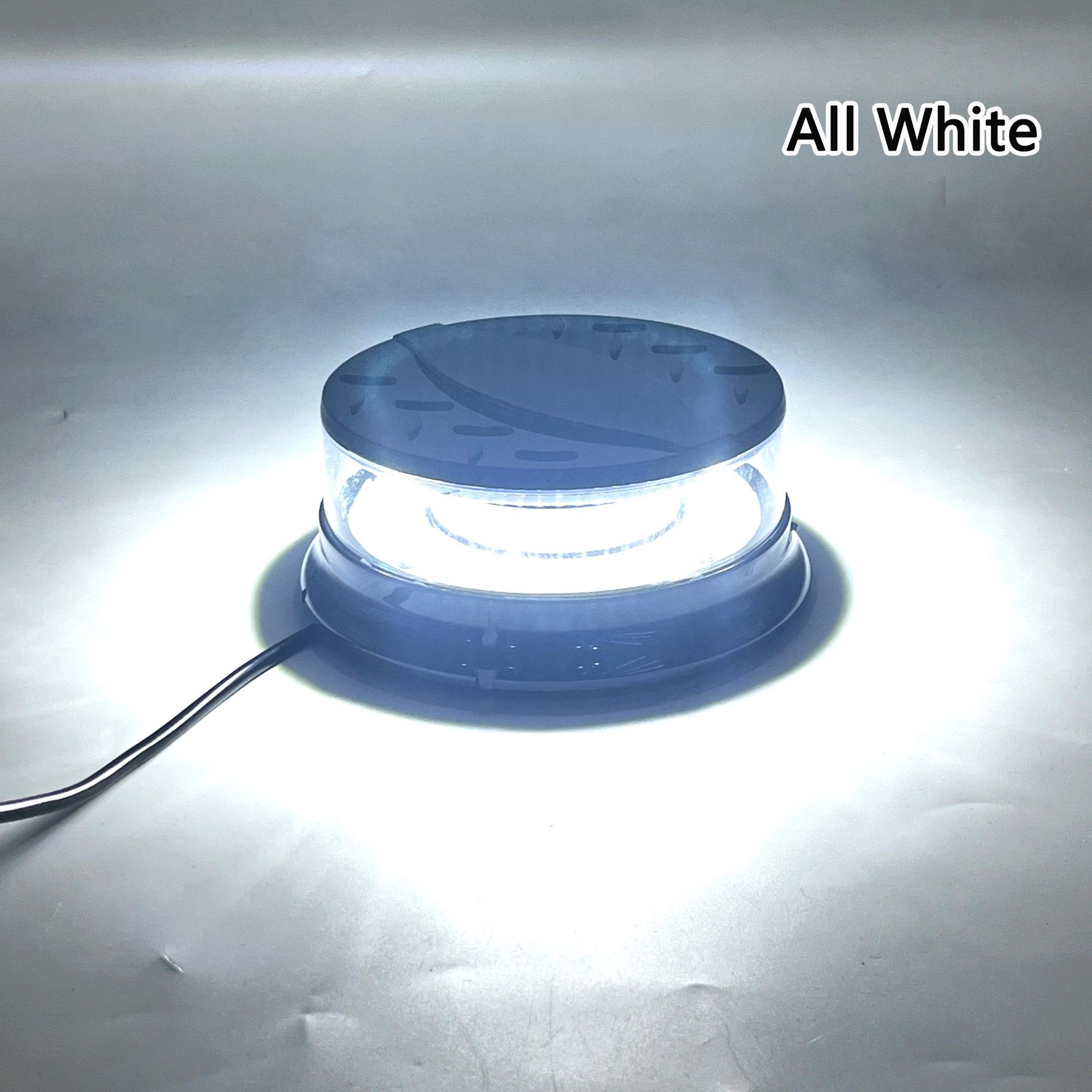 One-To-Two Alarm Led Light, Roof Atmosphere Warning, Waterproof, Color-Changing Emergency Strobe Light with Strong Magnetic Base