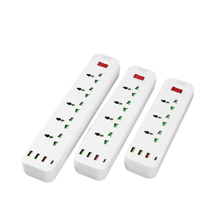 Interruptor de protección de sobrecarga de conector universal multi-puerto de tres, cuatro y cinco puertos de conector USB TYPE-C