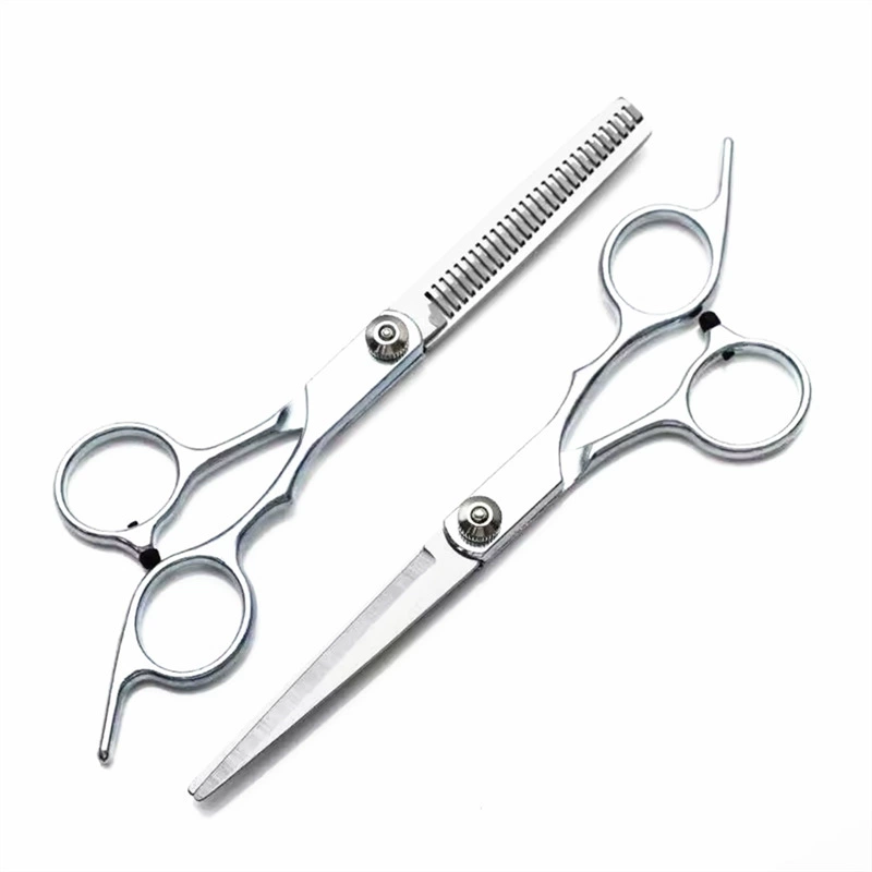 Scissors, split bangs