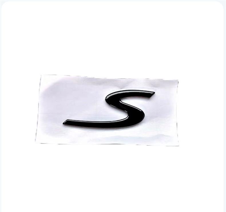 Porsche Cayenne rear emblem, Cayenne S emblem, GTS Turbo emblem, English lettering emblem, car emblem, modification
