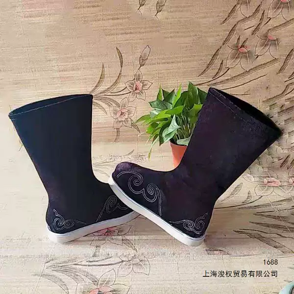 Children's Hanfu shoes, ancient shoes, men's and women's student knight boots, adult height-increasing boots for film and television cosplay character performances