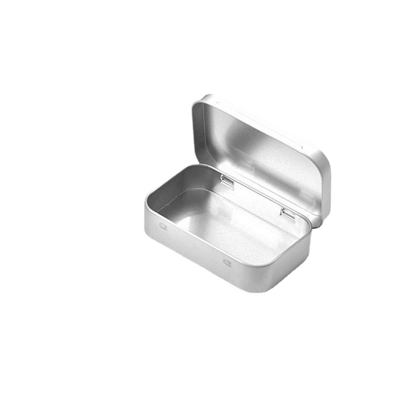 Caja de lata pequeña, mini caja de lata del tesoro del pescador, caja de dulces, caja para tarjetas, caja para joyas, caja de lata para cigarrillos electrónicos, caja de almacenamiento