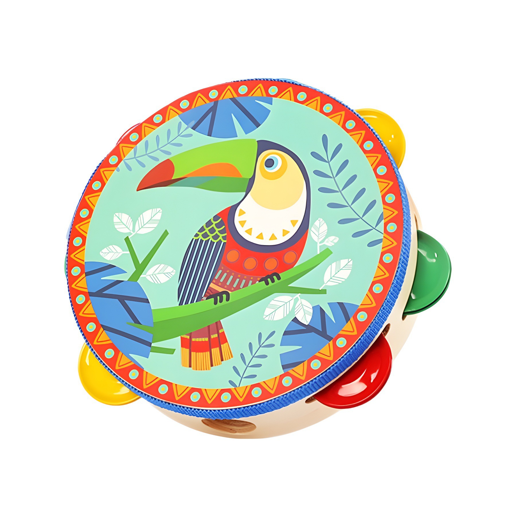 Instrumentos musicales para la educación temprana de niños: sonajero, maracas, tabla de sonidos, pandereta, juguetes musicales de madera personalizados para bebés de 0 a 12 meses.