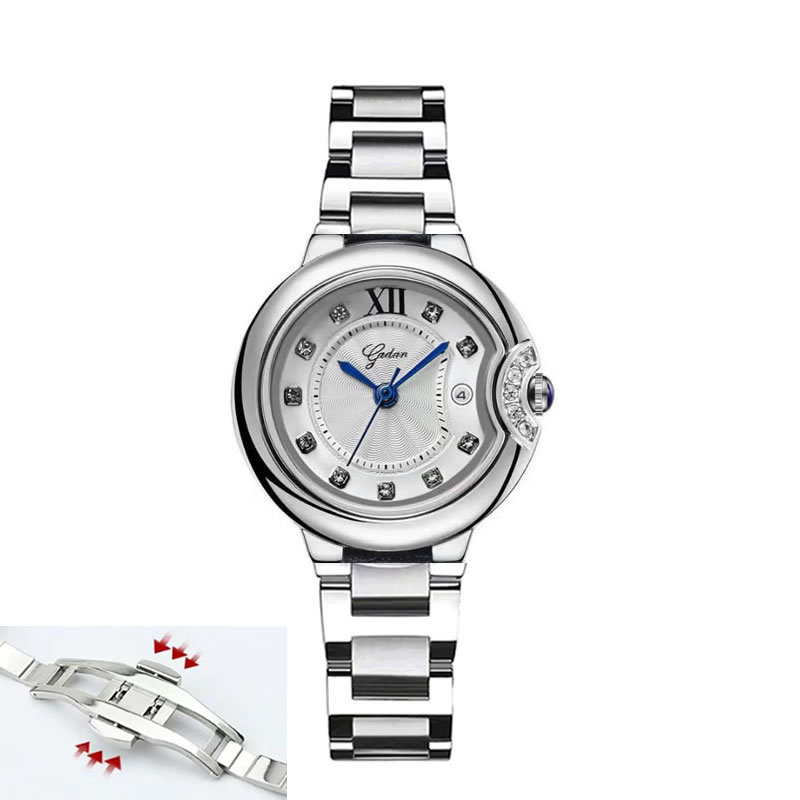 Steel strip silver white